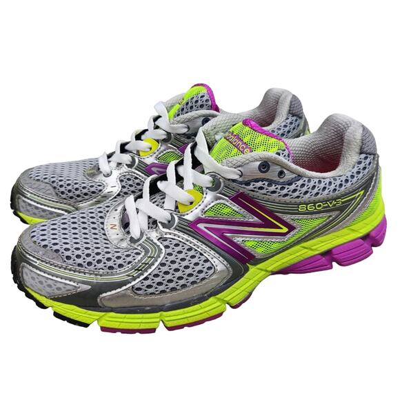 Gray New Balance running sneakers sz 10 - Picture 3 of 8